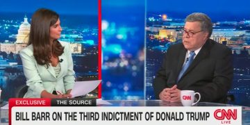 Barr Smacks Down Trump’s Free Speech Defense in Jan. 6 Case