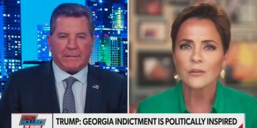 Kari Lake Criticizes Pence for Not Defending Trump After His Fourth Indictment