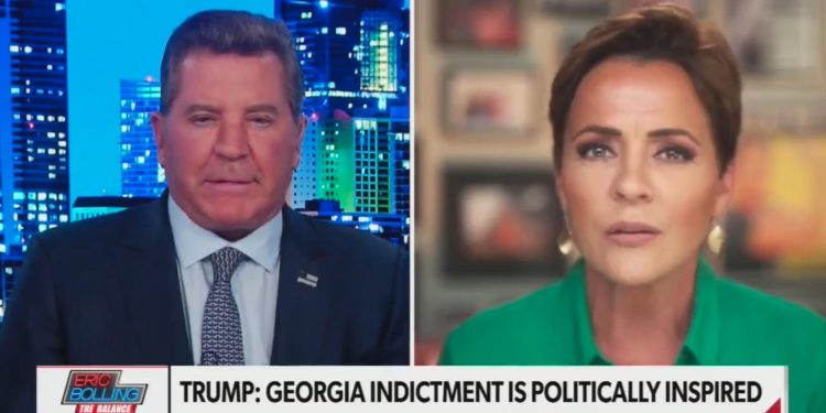 Kari Lake Criticizes Pence for Not Defending Trump After His Fourth Indictment