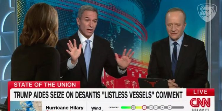 CNN Guest Calls Out Network for Splicing DeSantis’ ‘Listless Vessels’ Comment