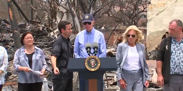 Biden Ignores Hawaii Senator’s Question, Looks Completely out of It As He Shuffles off Stage