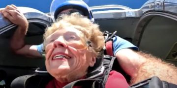84-Year-Old Woman Skydives Nearly 600 Times — Wants to Reach 1000