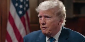 Former President Donald Trump speaks with Tucker Carlson in a Wednesday interview on "Tucker on X."