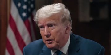 Former President Donald Trump speaks with Tucker Carlson in a Wednesday interview on "Tucker on X."