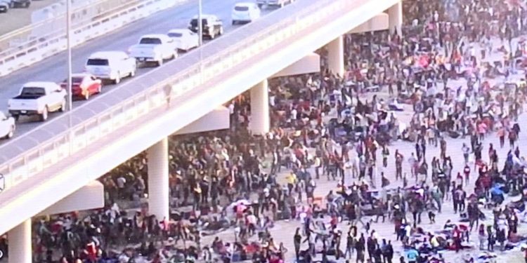 Newly released figures show 7.6 million illegal aliens have crossed into the U.S. since Joe Biden's inauguration.