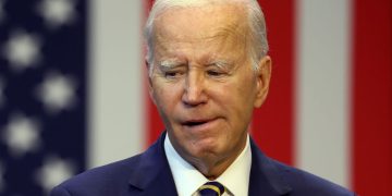 LARGO, MARYLAND - SEPTEMBER 14: U.S. President Joe Biden delivers remarks at Prince George's Community College on September 14, 2023 in Largo, Maryland. Biden spoke on his economic plan, "Bidenomics," outlining his plan to create jobs, reduce inflation and increase wages while comparing it to the Republican's plan that he says will hurt the middle class and cut the social safety net. (Photo by Kevin Dietsch/Getty Images)