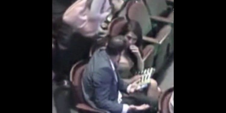 Colorado Rep. Lauren Boebert has apologized after videos emerged showing her vaping and causing a disturbance during a play in Denver on Sunday.