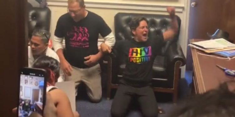 On Monday a group of protesters took over the office of Speaker of the House Kevin McCarthy in an attempt to get the GOP leader to support a five-year reauthorization of PEPFAR.