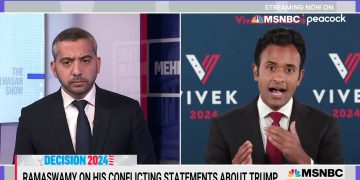 Watch: Ramaswamy Squirms When Confronted With Old Tweet About Trump’s ‘Abhorrent’ Behavior