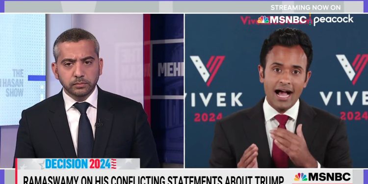 Watch: Ramaswamy Squirms When Confronted With Old Tweet About Trump’s ‘Abhorrent’ Behavior
