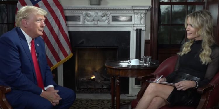 Former President Donald Trump talks with Megyn Kelly about transgenderism.