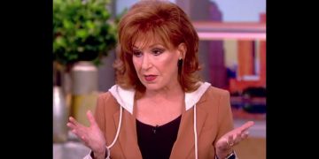 This Twitter screen shot shows 'The View' co-host Joy Behar.