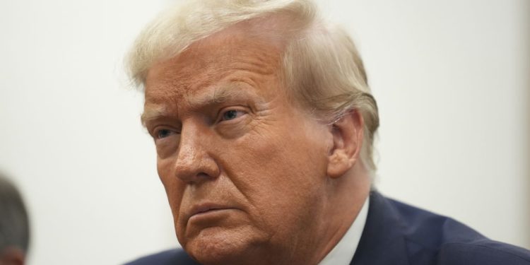 Former President Donald Trump pledged to reject refugees from Gaza if reelected president in 2024.