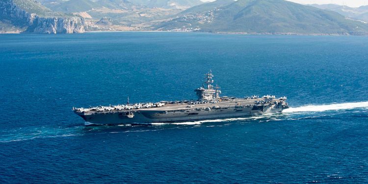 Giant American Force Amassing off Israeli Coast, Powerful Weapons Being Moved Into Place