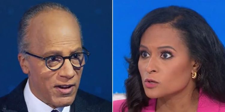 Lester Holt, left, and Kristen Welker will moderate the Republican presidential debate in Miami on Nov. 8.