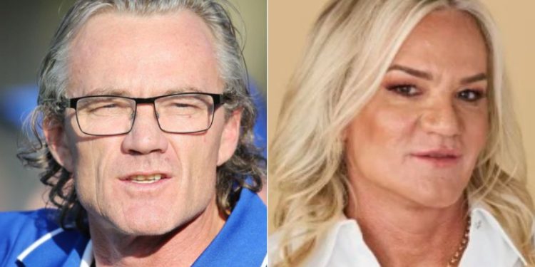 Australia's Maxim magazine named Dean Laidley number 92 on their list of the 100 hottest women in the world. He was a former football coach, left, who became transgender, right, meaning only 99 actual women made the list.