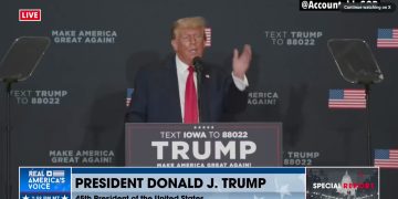 Watch: Trump’s Speech on Israel Gets Interrupted by Flies