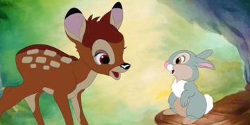 The above is a still from the film "Bambi."