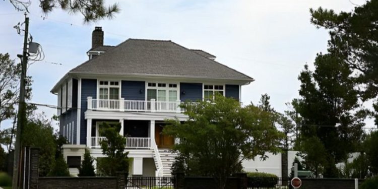 Joe Biden's vacation home in Rehobeth Beach, Delaware.