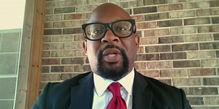 The Rev. Markel Hutchins organized pro-police events in multiple cities across the country over the weekend.