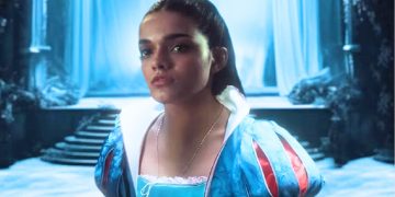 A still from the movie's trailer shows Actress Rachel Zegler in the now-delayed "Disney's Snow White."