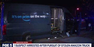 Man Arrested After Stealing Amazon Van, Leading Police on Chase From DC to Maryland