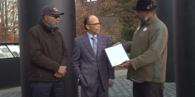 Buffalo, New York, celebrates Black Veterans Day.