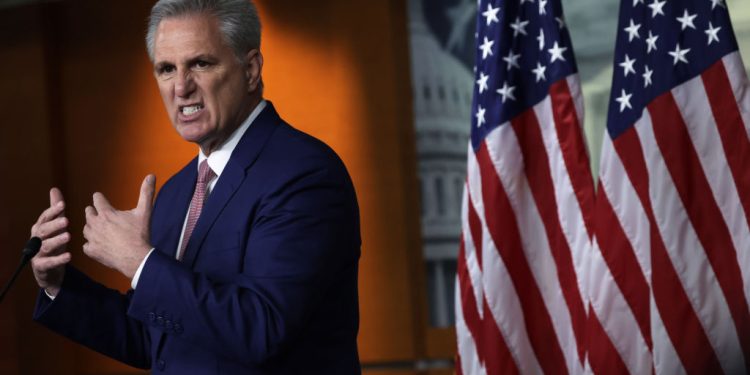 McCarthy Reportedly Shoves GOP Rep Who Voted to Oust Him, Sparking a ‘Chase’ – He Denies It