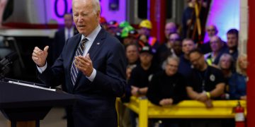 Biden Repeats Debunked Amtrak Story Twice Within an Hour