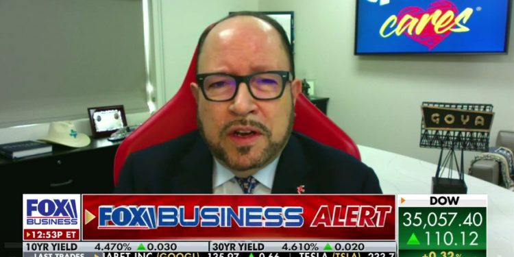 ‘Problems All Over the World’: Goya Foods CEO Says Rising Food Prices Could Affect ‘Spirit’ of Thanksgiving