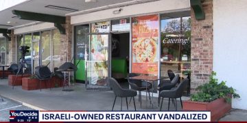 ‘Came In Through The Roof’: Israeli Restaurant in Texas Vandalized By Burglar