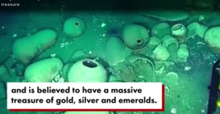 ‘Holy Grail of Shipwrecks’ With Roughly $20 Billion in Sunken Treasure to Be Exhumed off Colombia