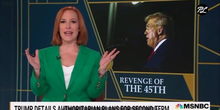 Psaki Tells MSNBC Viewers the Chance of Trump Winning in 2024 Is ‘Very Real’