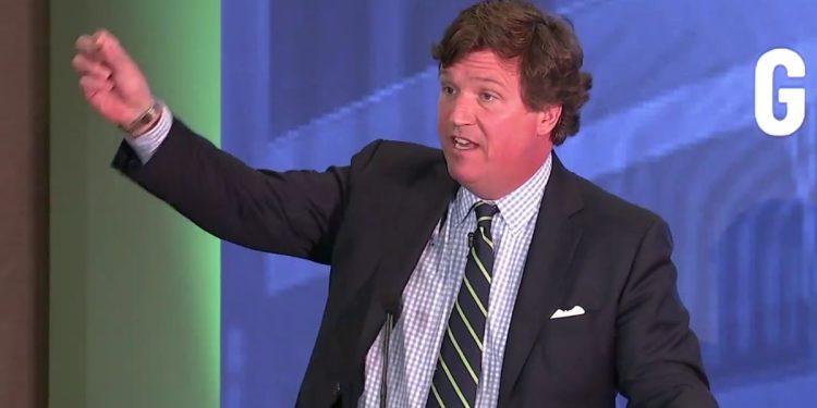 Tucker Carlson talked about the many people he has spoken to who are angry and paranoid about the future.