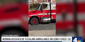 Woman Arrested After Stealing Ambulance, Driving It Around the Block