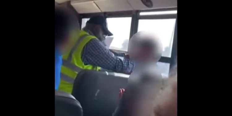 School bus driver Miles Jenkins was arrested on Monday for allegedly choking a middle school student in Jefferson Parish, Louisiana.