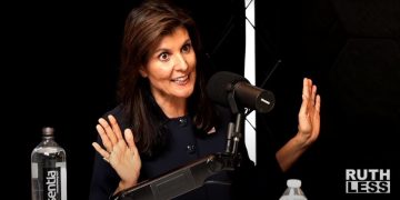 GOP presidential candidate Nikki Haley appears on the "Ruthless Podcast" on Tuesday.