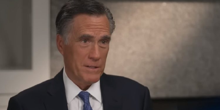 Utah Sen. Mitt Romney appears in an October interview on "Person to Person."