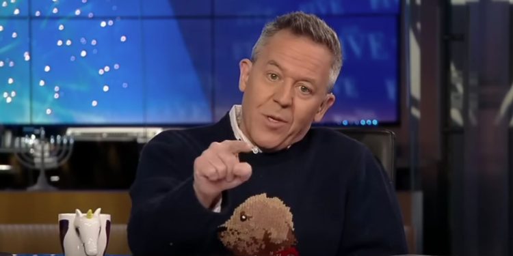 Fox News host Greg Gutfeld torched President Joe Biden on Tuesday's episode of "The Five."