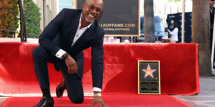 Darius Rucker Honored with Hollywood Walk of Fame Star