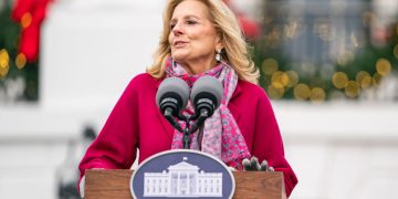 Jill Biden Roasted for ‘Hunger Games’-Like Christmas Video