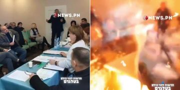 The incident was livestreamed on Facebook.