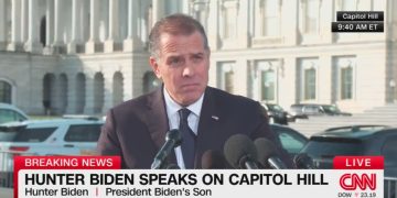 Hunter Biden Defies Deposition Subpoena, but Shows Up Outside Capitol to Blast GOP