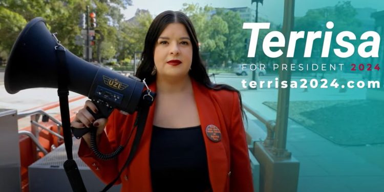 Pro-life activist Terrisa Bukovinac is running for president as a Democrat.