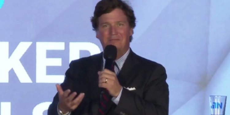 While giving the keynote speech at the Invest Wealth Summit in Tampa, Florida, over the weekend, Tucker Carlson explained how he remains positive in the face of criticism.