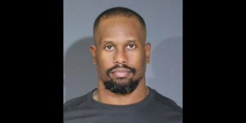 Buffalo Bills linebacker Von Miller surrendered to authorities on Thursday after being accused of assaulting his pregnant girlfriend.