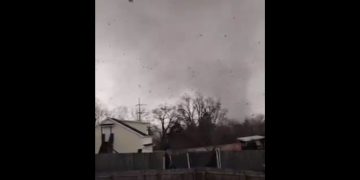 A tornado hit Tennessee on Saturday.