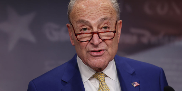GOP Rep Suggests Schumer Should Be Sent to ‘Serve on the Front Lines’ As He Visits Ukraine