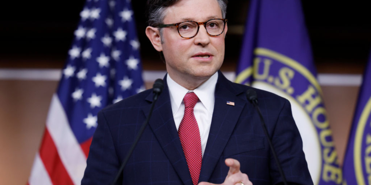 Mike Johnson Torches Biden for Expressing Regret Over Calling Laken Riley’s Alleged Murderer ‘An Illegal’