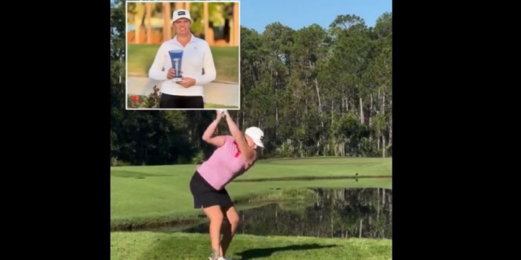 A women’s golf league has denied Hailey Davidson, a transgender women, a spot on a tour that is a stepping stone to the LPGA.